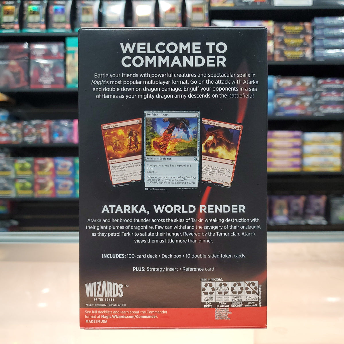 Hot Sale The Gathering - Starter Commander Deck (Draconic Destruction)