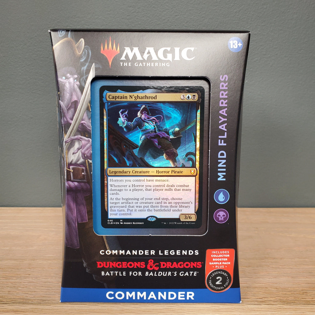Hot Sale The Gathering - Commander Legends: Battle for Baldur's Gate - Commander Deck (Mind Flayarrrs)