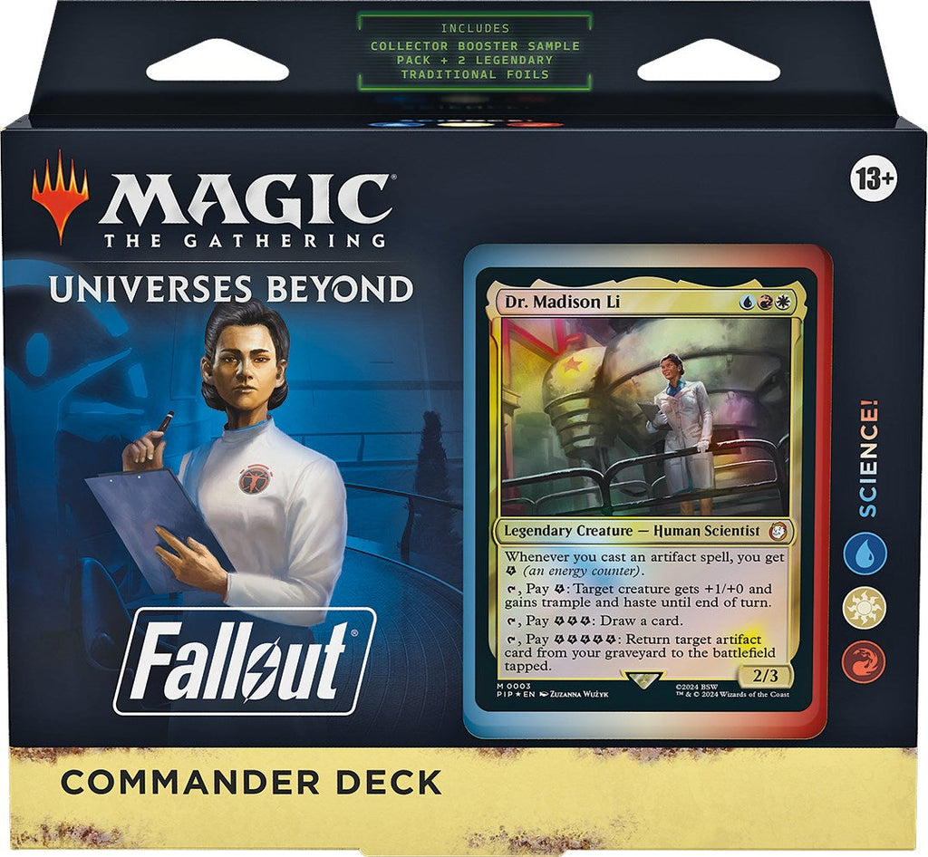 Hot Sale The Gathering - Fallout: - Science! Commander Deck