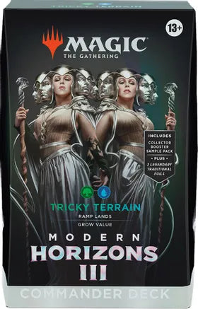 Hot Sale The Gathering - Modern Horizons 3 - Commander Deck (Tricky Terrain)