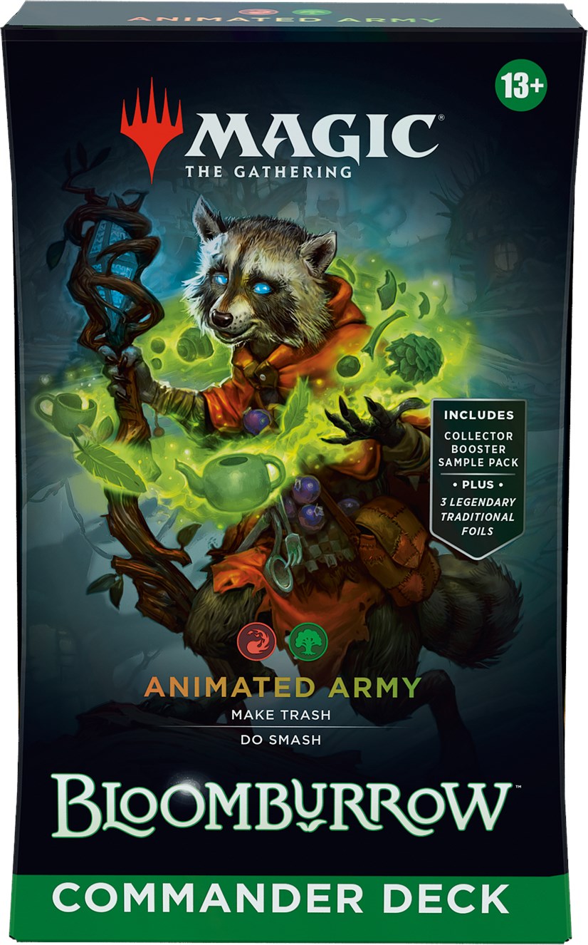 Hot Sale The Gathering - Bloomburrow - Commander Deck (Animated Army)