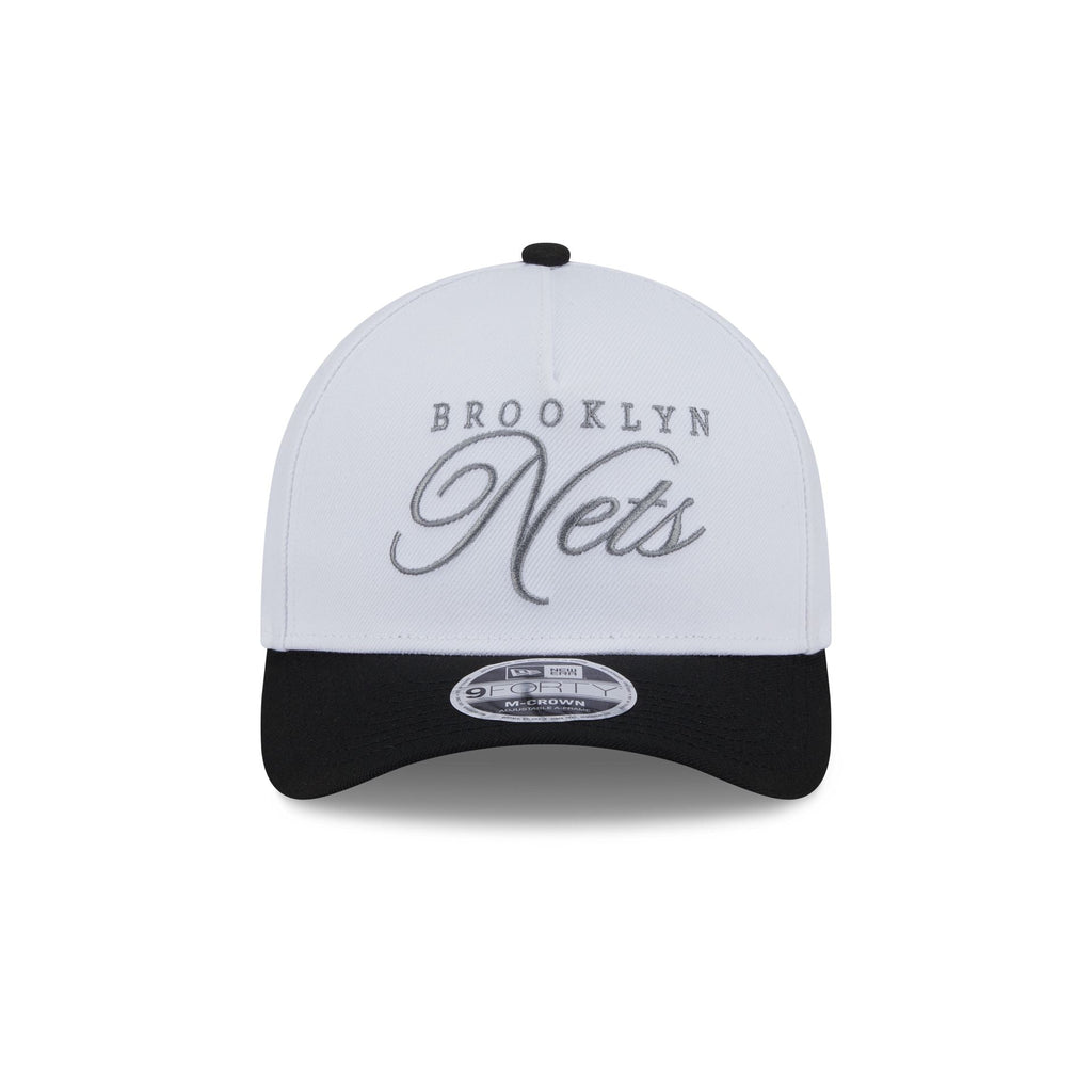 Brooklyn Nets 2025 Draft 9FORTY M-Crown A-Frame Snapback Hat