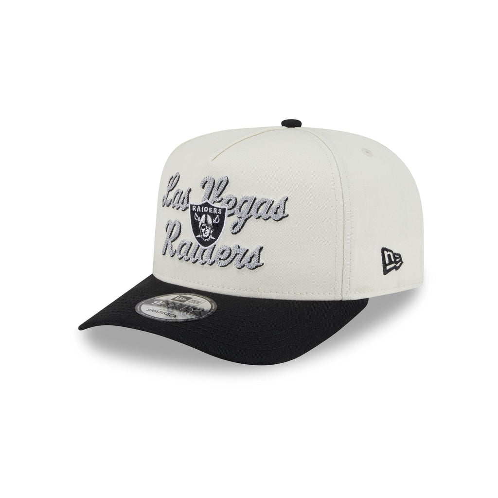 Las Vegas Raiders Chainstitch 9FIFTY A-Frame Snapback Hat