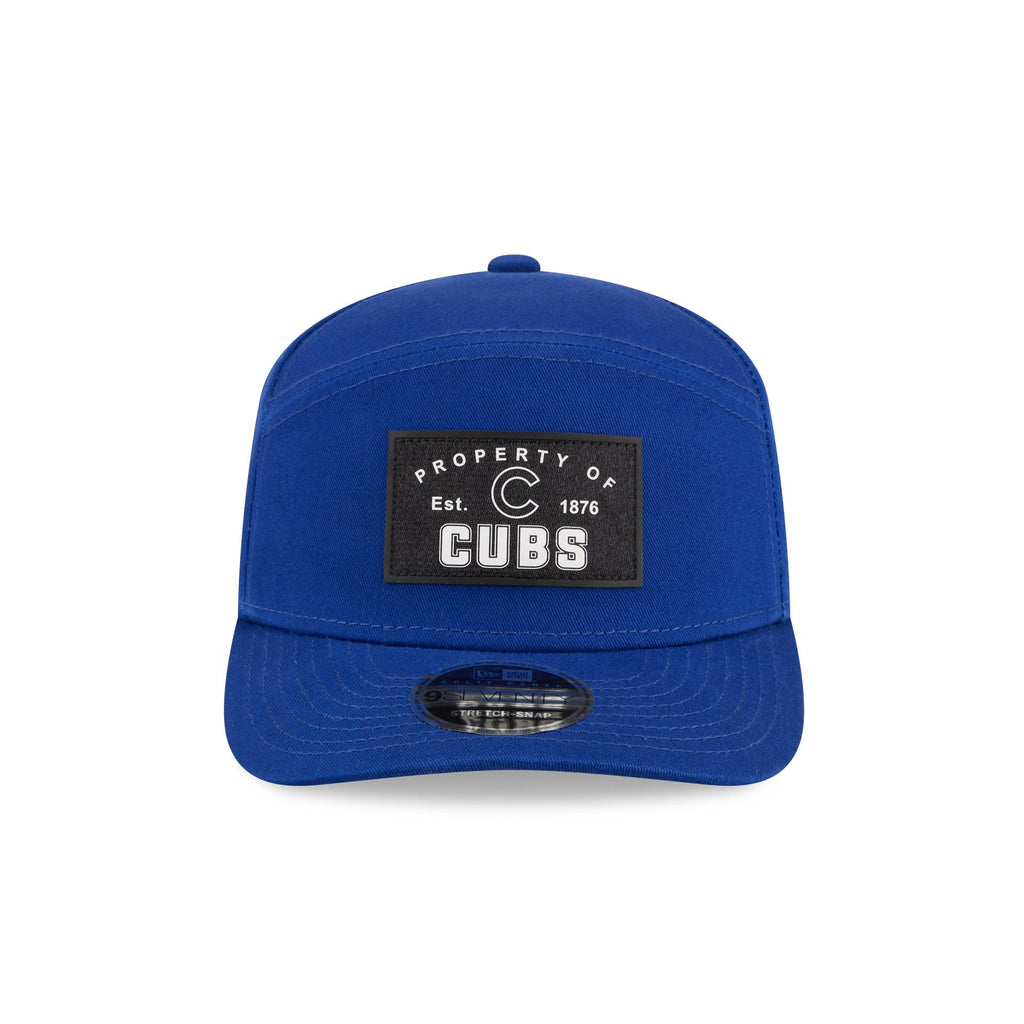 Chicago Cubs Property of Patch Split Panel 9SEVENTY Stretch-Snap Hat