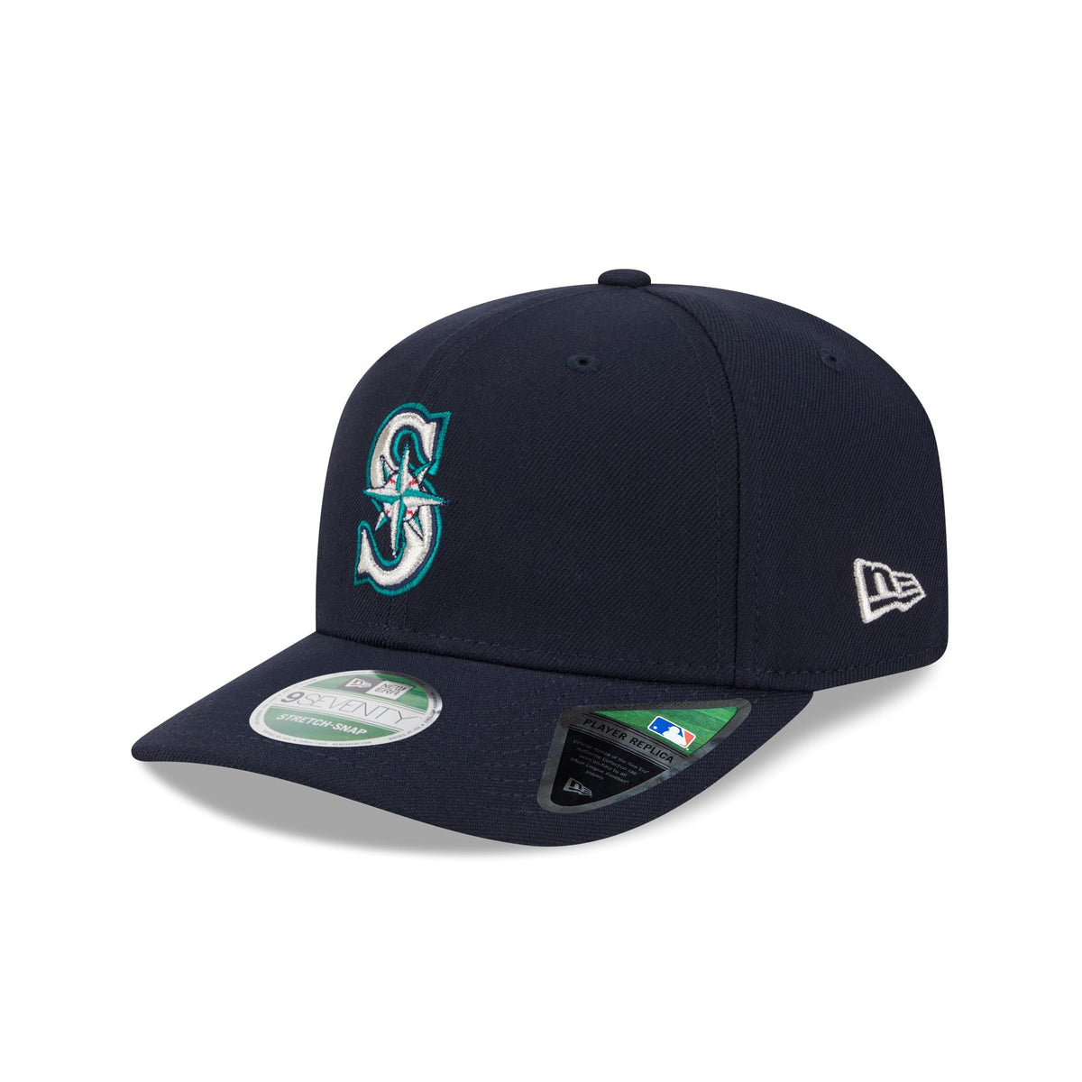 Seattle Mariners 50th Anniversary 9SEVENTY Stretch-Snap Hat