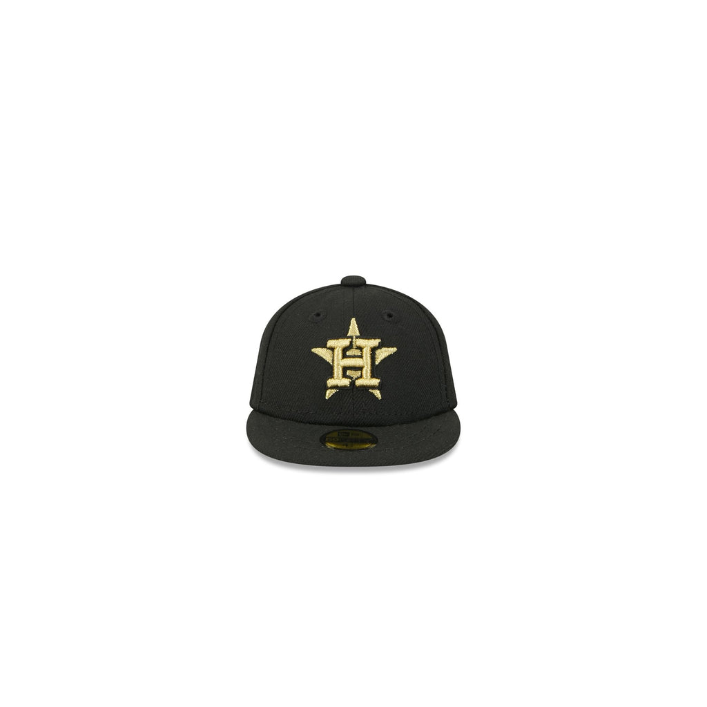 Houston Astros Gold Logo Mini 59FIFTY Fitted Hat