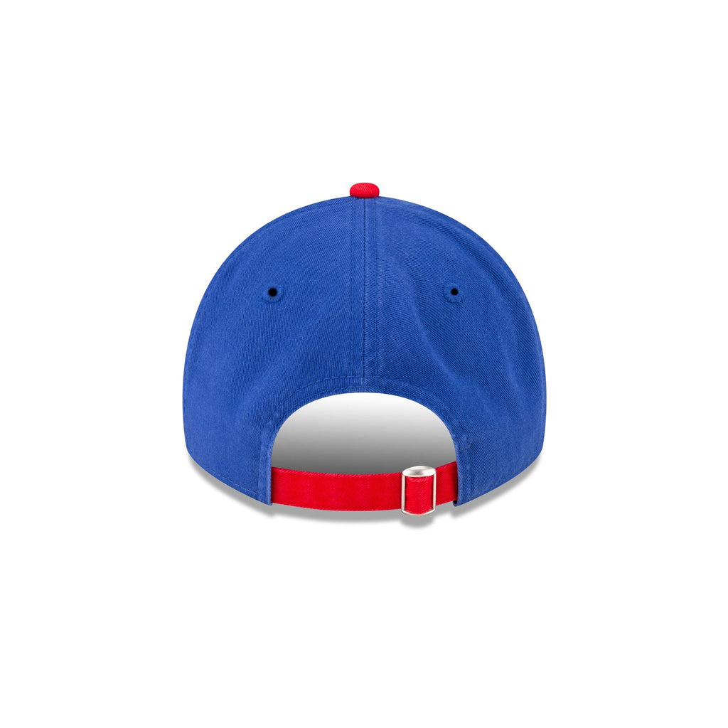 Buffalo Bills Billustration Red Visor 9TWENTY Adjustable Hat